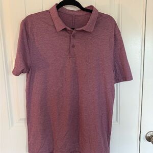 lululemon athletica Men's Polo Shirt - Heathered Purple